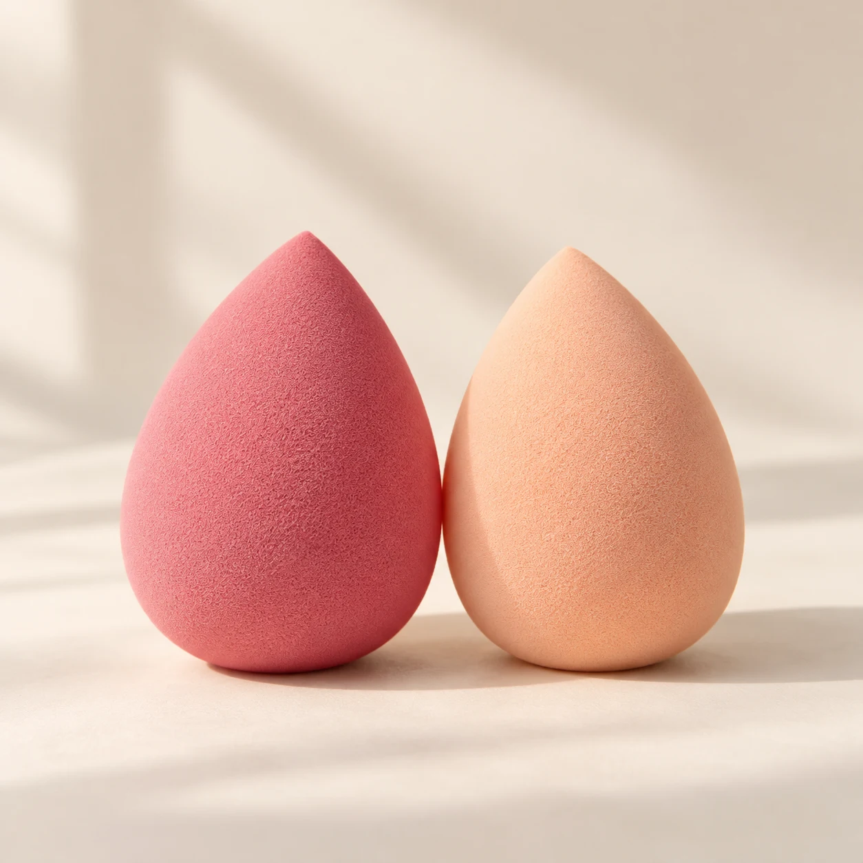 Petal Cloud Makeup Sponge Duo in Pink + Peach